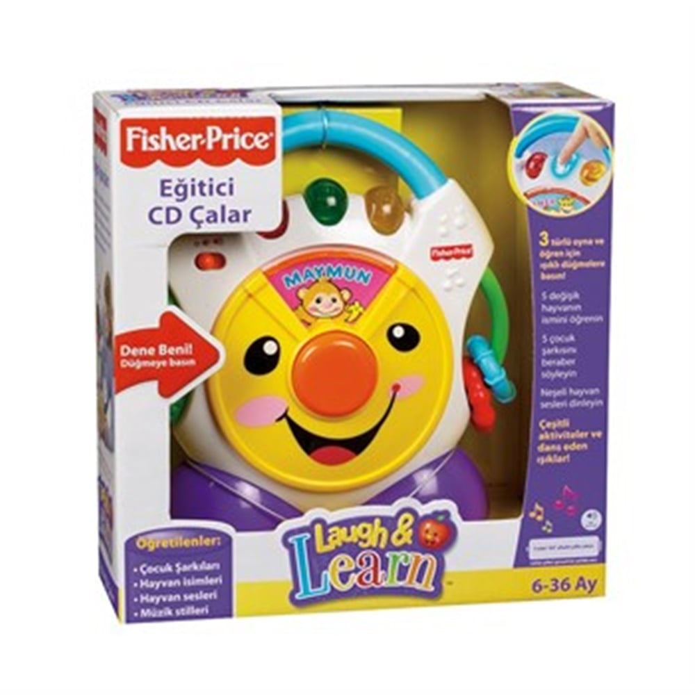 Fisher Price Eğitici Cd Çalar N3837