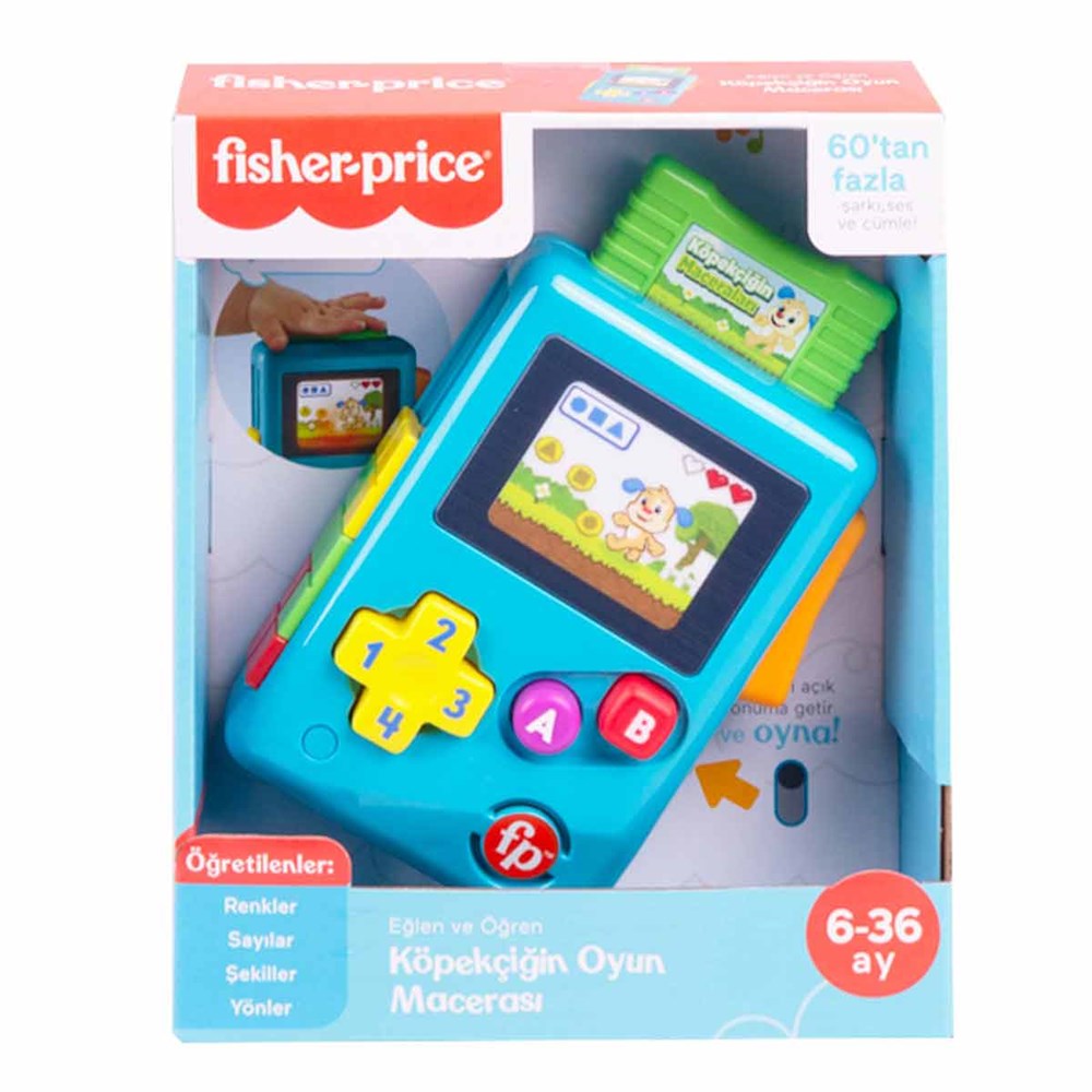Fisher Price Eğlen ve Öğren Köpekçiğin Oyun Macerası Türkçe HBC91 Fisher Price HBC91