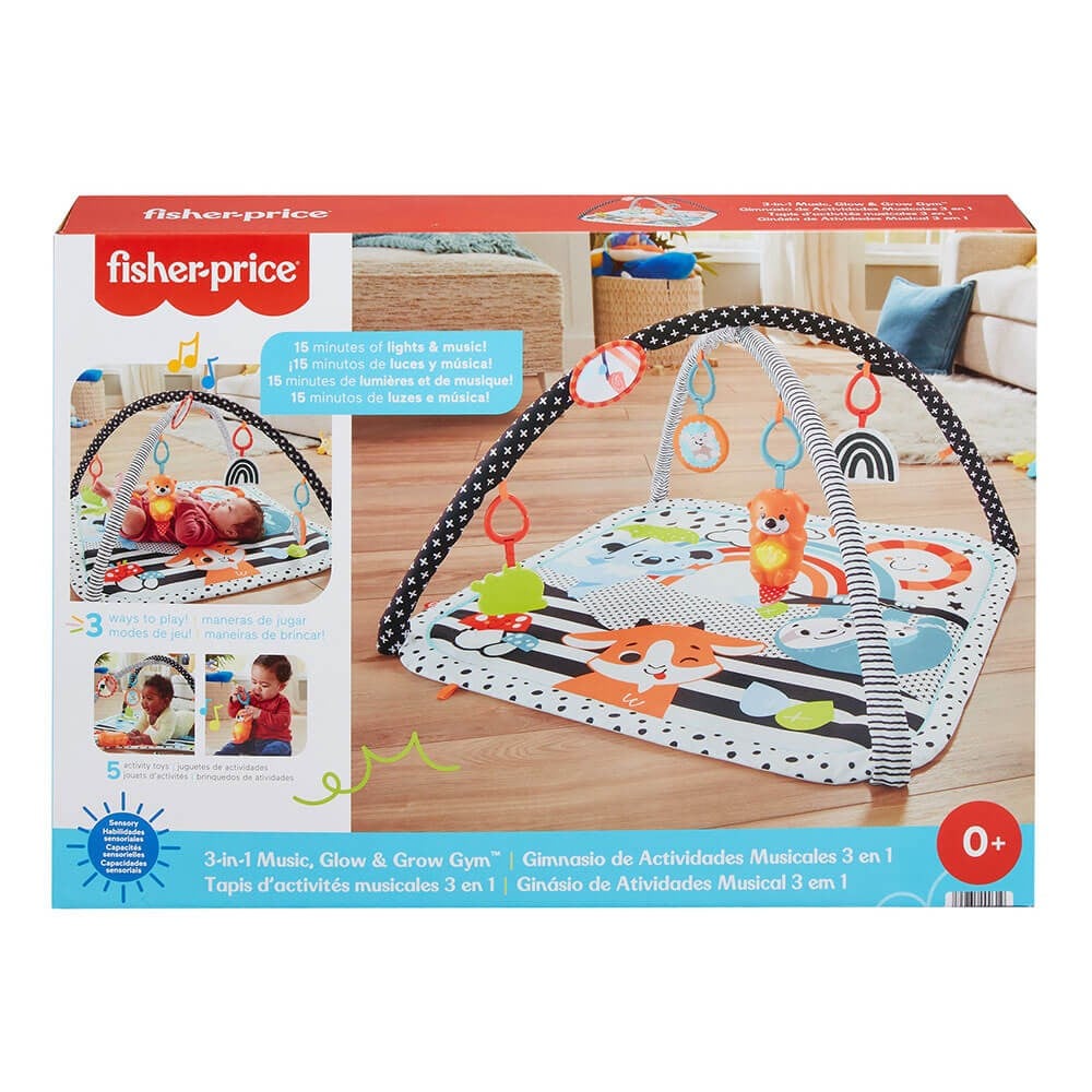 FISHER-PRICE NESELI HAYVANLAR 3U 1 ARADA JIMNASTIK MERKEZI HBP41 Fisher Price HBP41