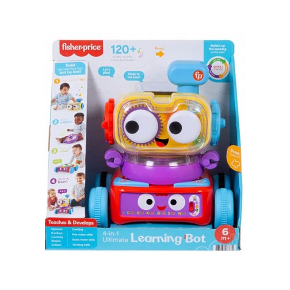 Fisher Price 4'ü 1 Arada Eğlenceli Robot HCK43 Fisher Price HCK43