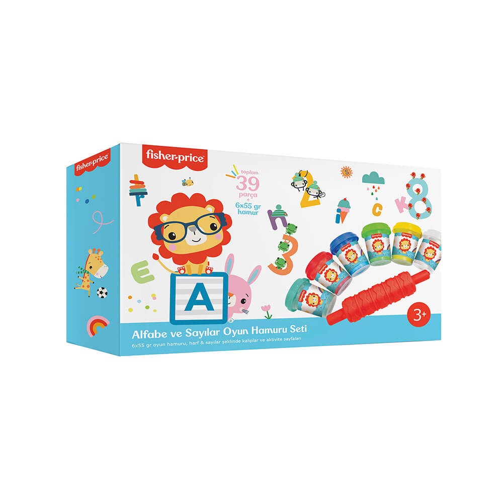 Fisher Price Alfabe ve Sayılar Oyun Hamuru Seti HHJ35 Fisher Price HHJ35