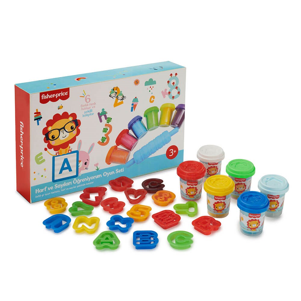 Fisher Price Alfabe ve Sayılar Oyun Hamuru Seti HHJ35 Fisher Price HHJ35