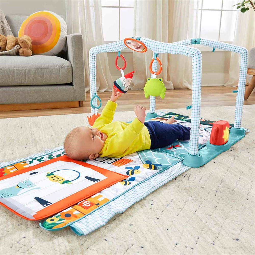 Fisher Price 3'ü 1 Arada Sevimli Kulübe Jimnastik Merkezi HJK45 Fisher Price HJK45