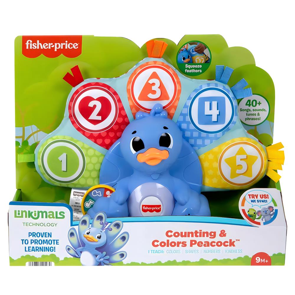 Fisher Price Linkimals Rengarenk Tavus Kuşu HNN82 Fisher Price HNN82