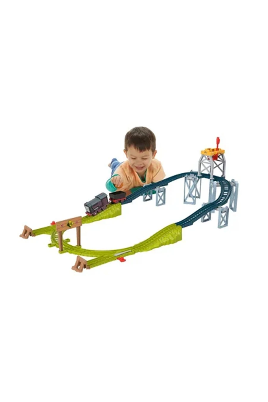 Thomas ve Arkadaşları Motorlu Tren Seti HGY78-HPN59 Fisher Price HPN59
