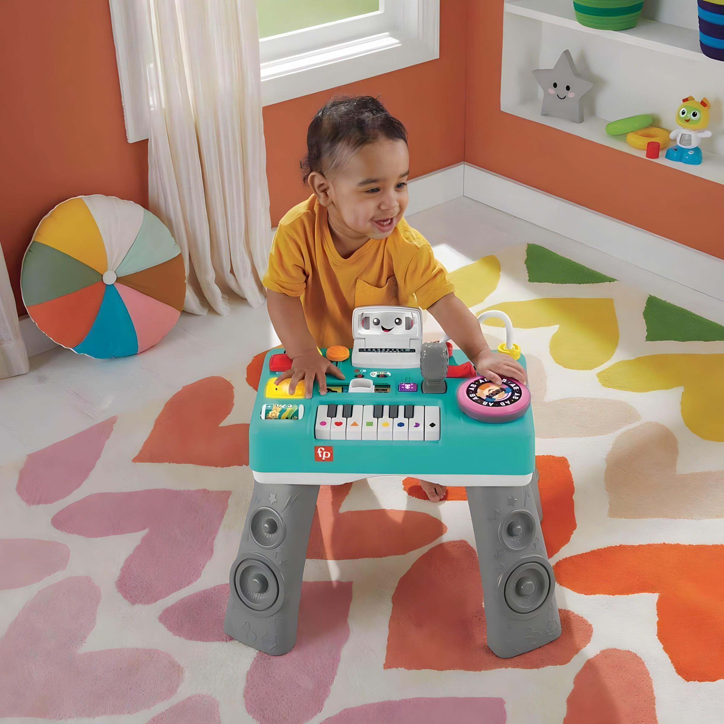 Fisher Price Sesli ve Işıklı Eğlenceli Dj Aktivite Masası HRB61 Fisher Price HRB61