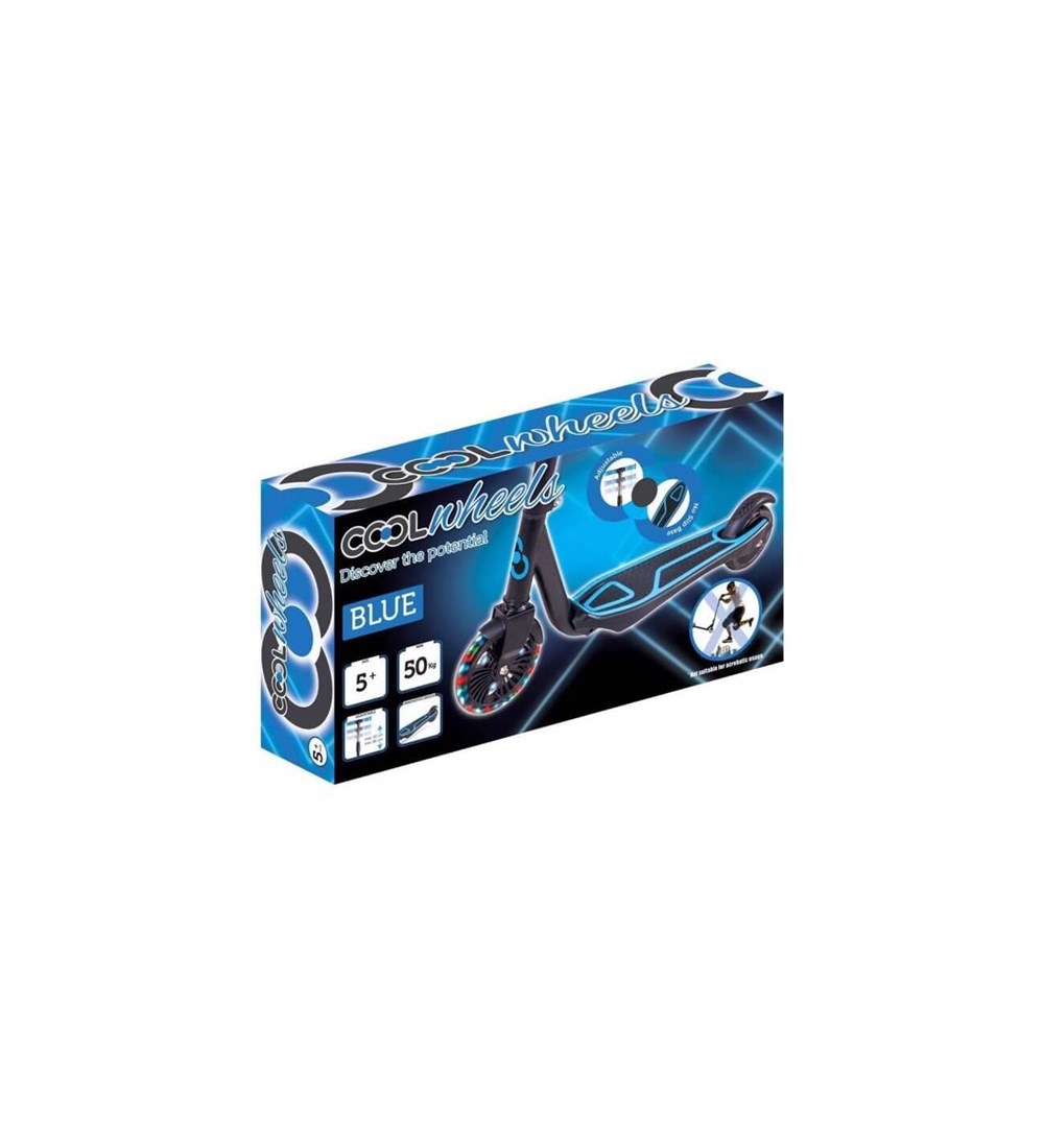 Cool Wheels 2 Tekerlekli Scooter 5+ Mavi Furkan FR59243
