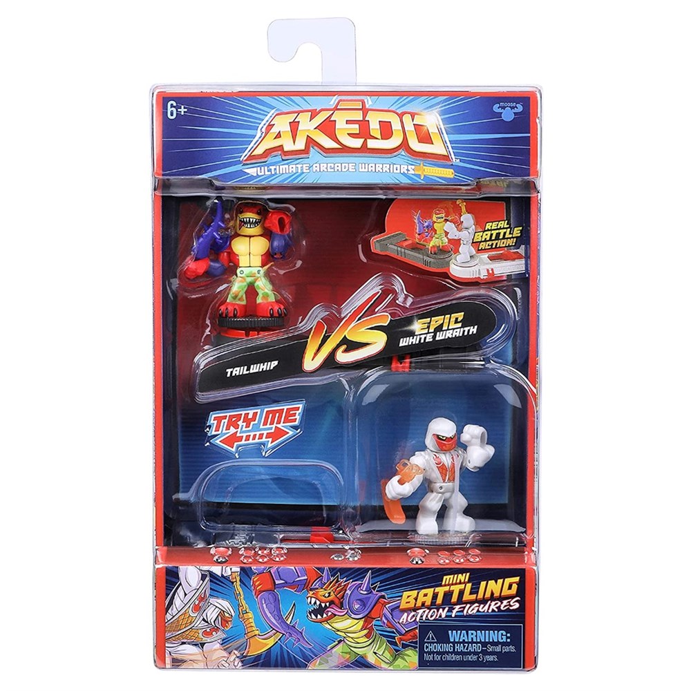 Akedo İkili Figür Paketi S1 - Tailwhip Vs Ehite Wraith 14261 Giochi Preziosi AKE01000 14261