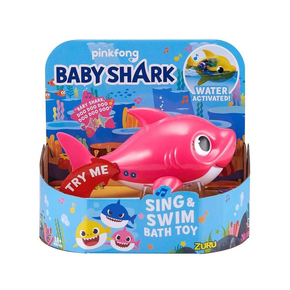 Baby Shark Sesli Yüzen Momy Shark Giochi Preziosi BAH03000 P