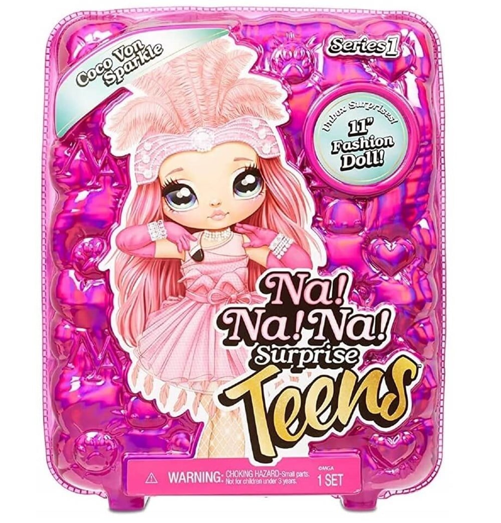 NANANA SURPRIZ TEENS BEBEKLER COCO VON SPARKLE 572381 Giochi Preziosi GPH572381 CS