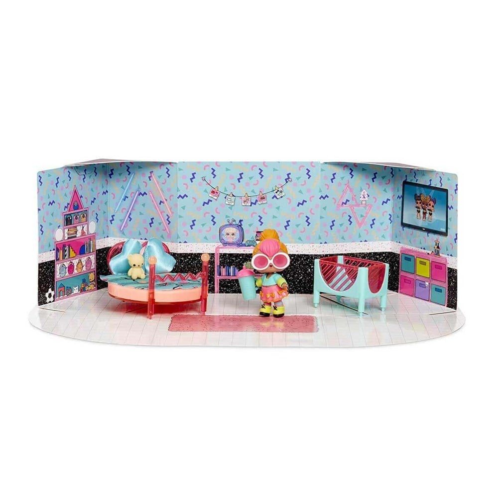L.O.L BEBEK VE MOBILYA OYUN SETI - BEDROOM Giochi Preziosi LLU90000 BED