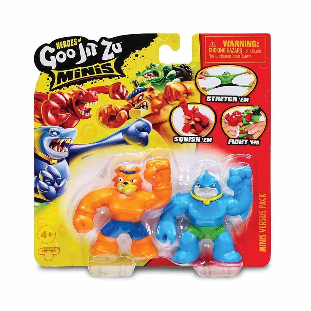 Goojitzu Miniş 2'li Figür S1 Thrash-Tygor GJT14000 Goojitzu GJT14000 TT