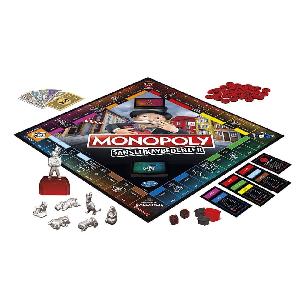 Monopoly Şanslı Kaybedenler E9972 Hasbro E9972