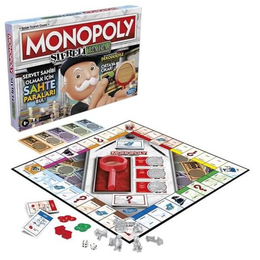 MONOPOLY SIFRELI PARA F2674 Hasbro F2674