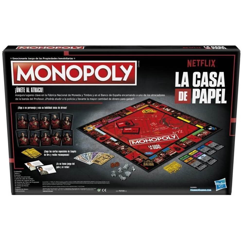 MONOPOLY LA CASA DE PAPEL F2725 Hasbro F2725
