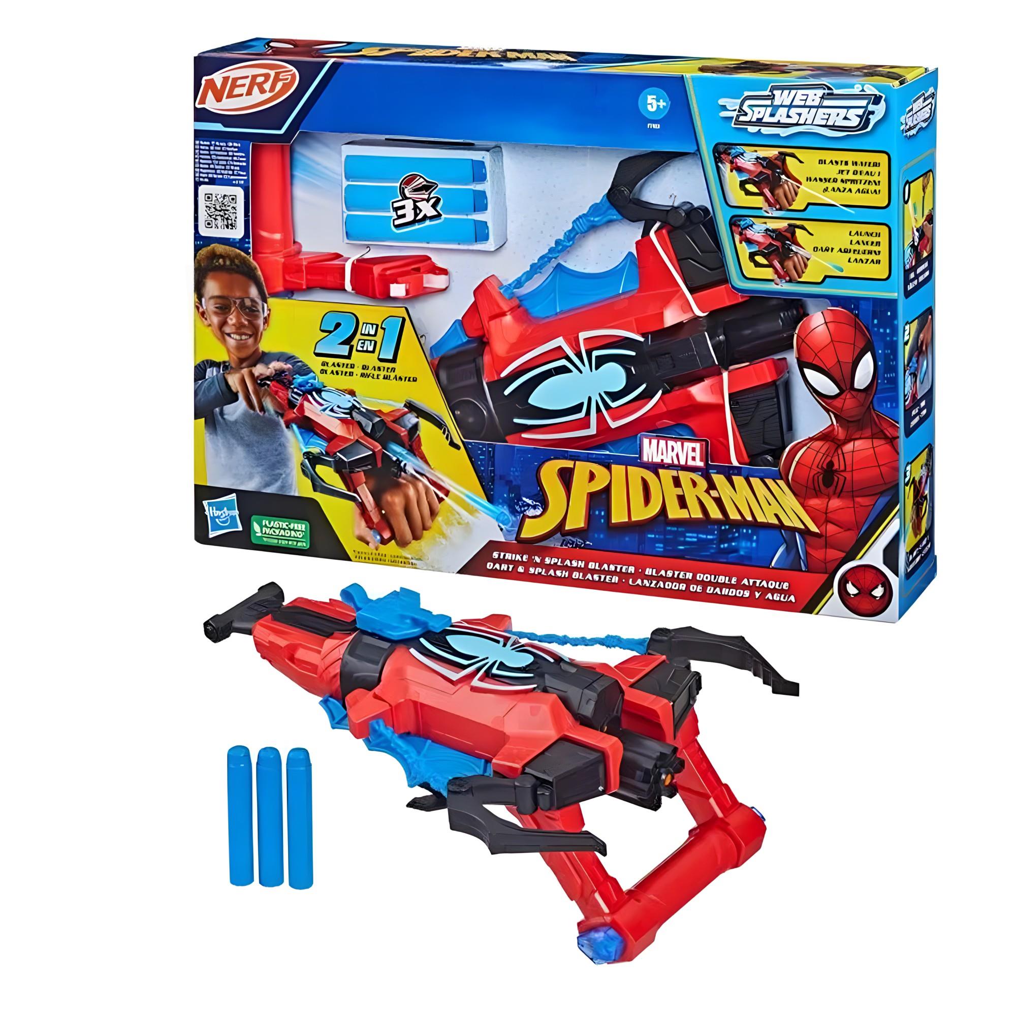 Spider Man Strike N Splash Su ve Dart Fırlatıcı F7852 Hasbro F7852