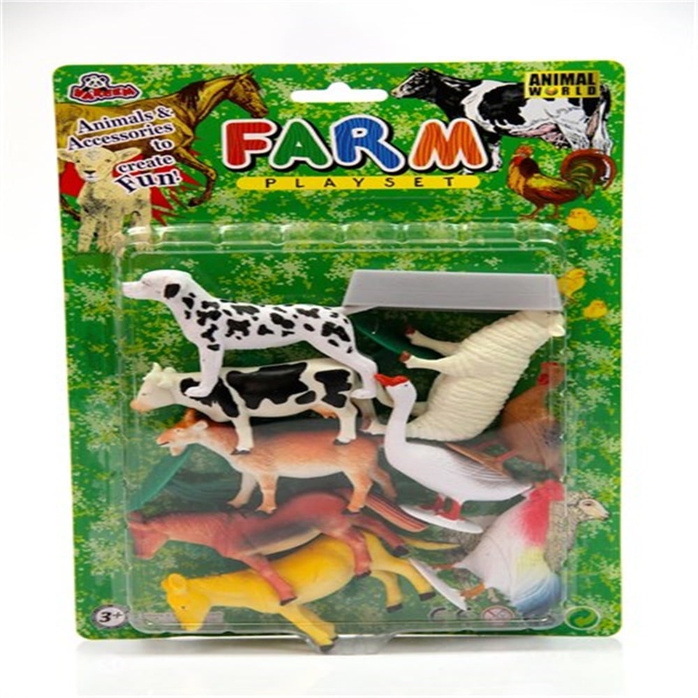 12 Parça 10 Cm Hayvan Seti