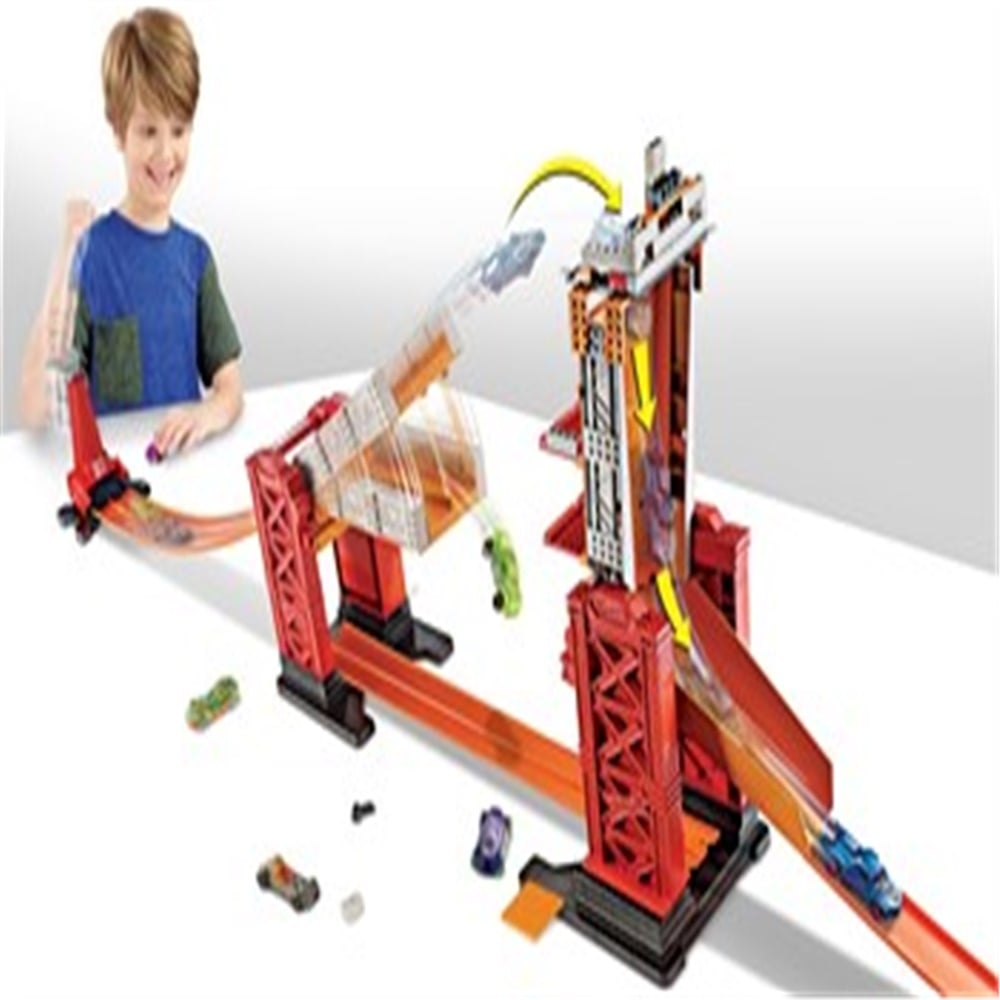 Hot Wheels Track Builder Köprü Macerası Yarış Seti DWW97