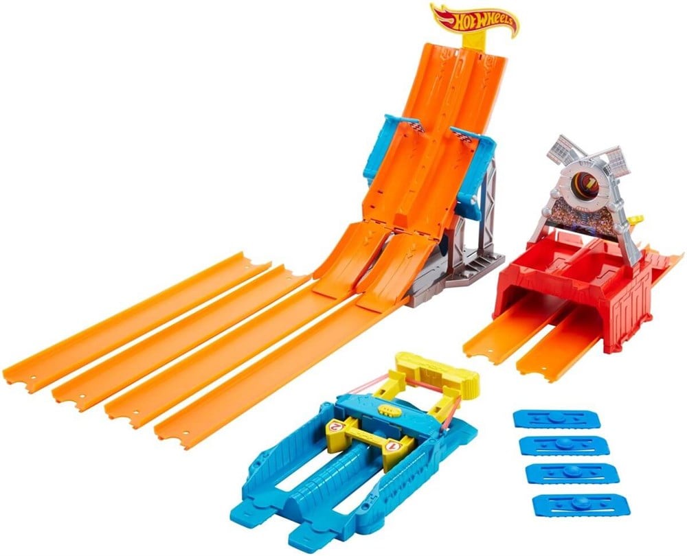 Hot Wheels Yüksek Skor Atlayışı Yarış Seti Hızlı Geçiş Parkuru BGJ24-CFC30 Hot Wheels CFC30