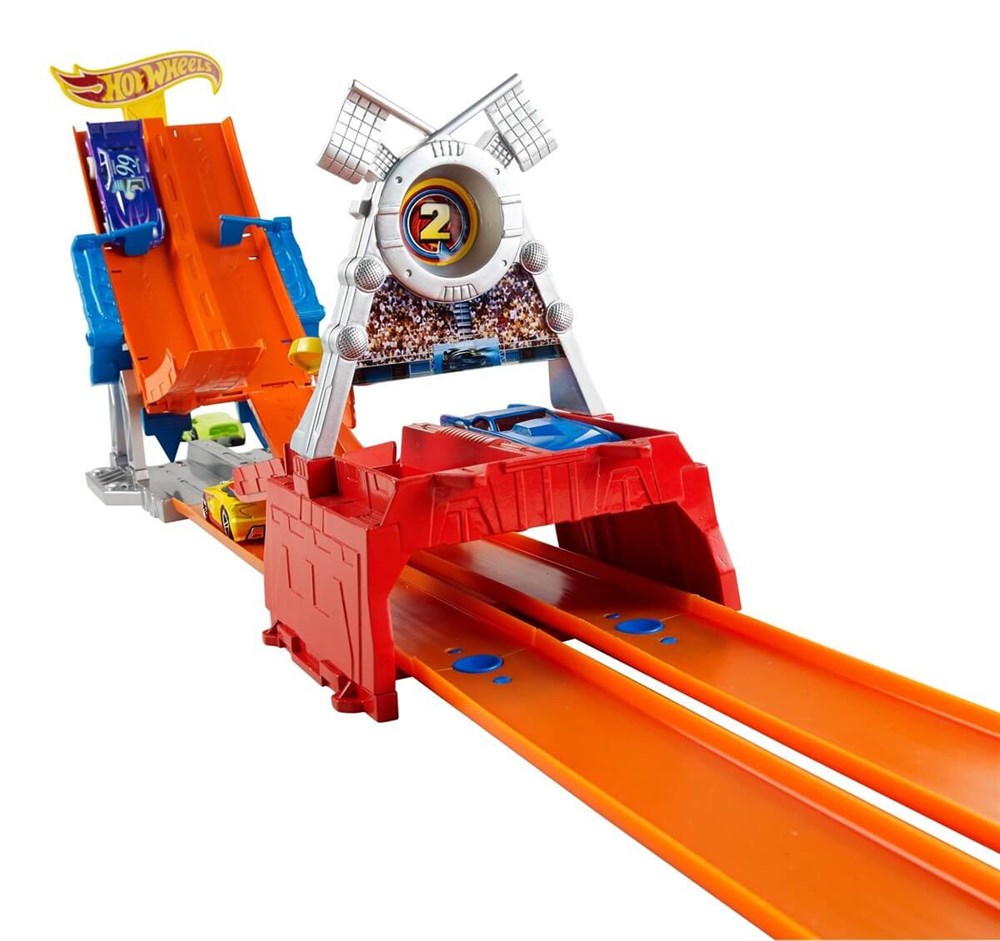 Hot Wheels Yüksek Skor Atlayışı Yarış Seti Hızlı Geçiş Parkuru BGJ24-CFC30 Hot Wheels CFC30