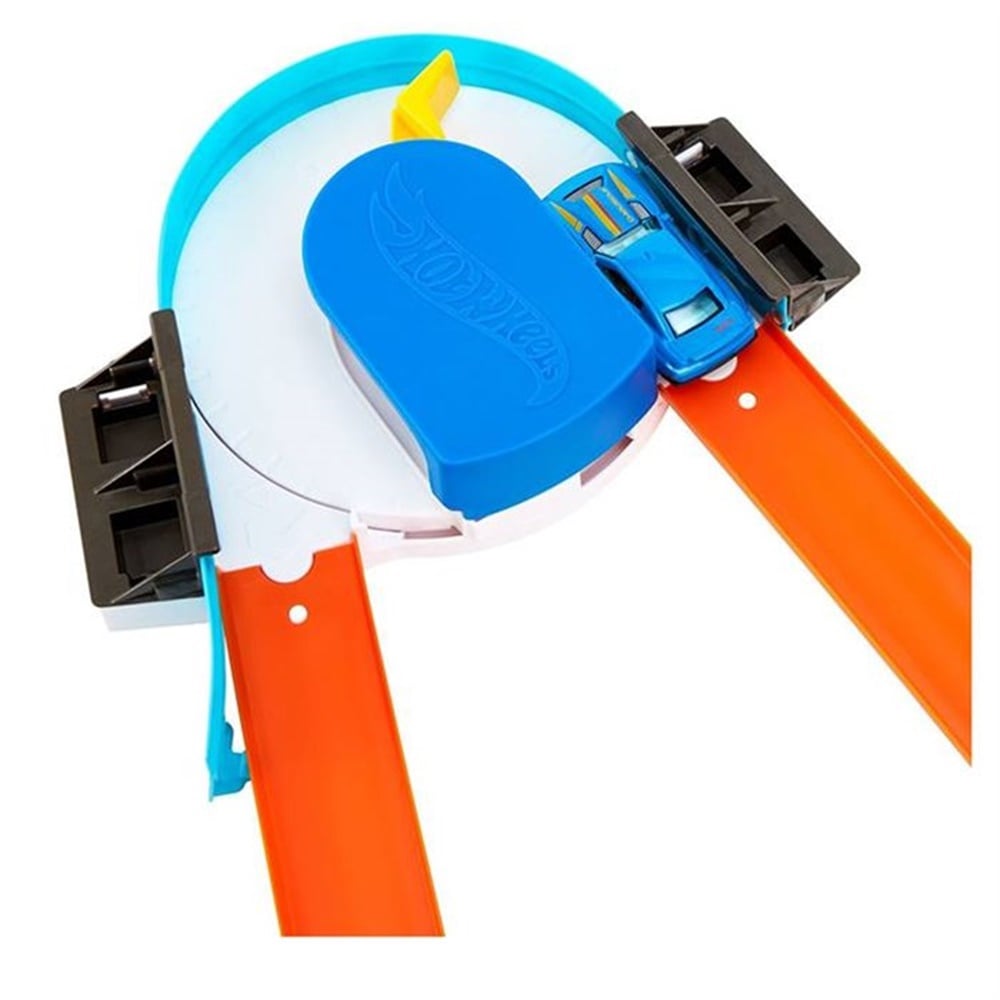 Hot Wheels Track Builder Hızlandırıcılı Yarış Seti DNH84 Hot Wheels DNH84