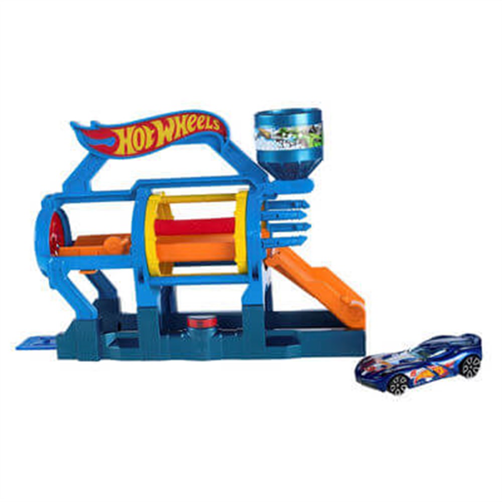 Hot Wheels Şehir Başlangıç Setleri Turbo Jet Car Wash Fjn34-Fjn35 Hot Wheels FJN35