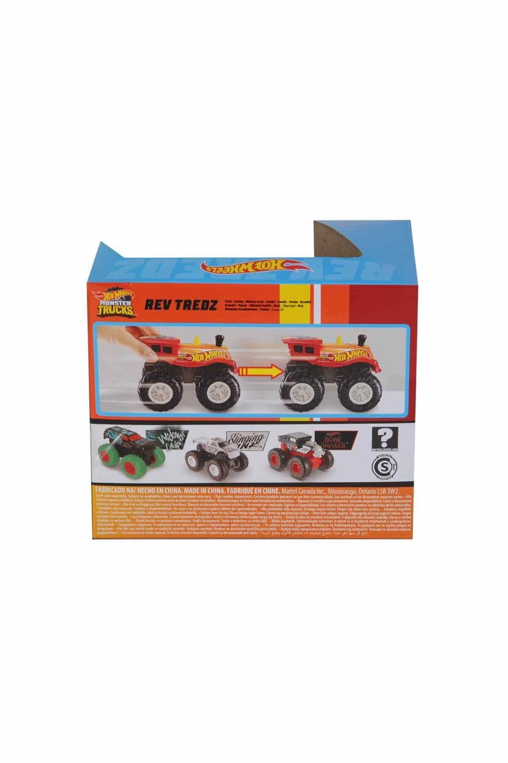 Hot Wheels Monster Trucks Çek Bırak Arabalar FYJ71-Gbv09 Hot Wheels GBV09
