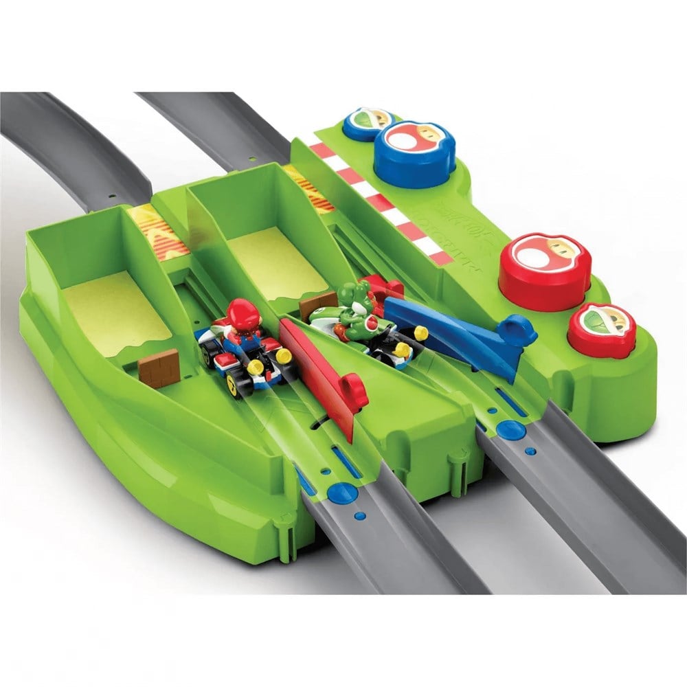 Hot Wheels Mario Kart Motorlu Çılgın Dönüş Parkuru Yarış Seti GCP27 Hot Wheels GCP27