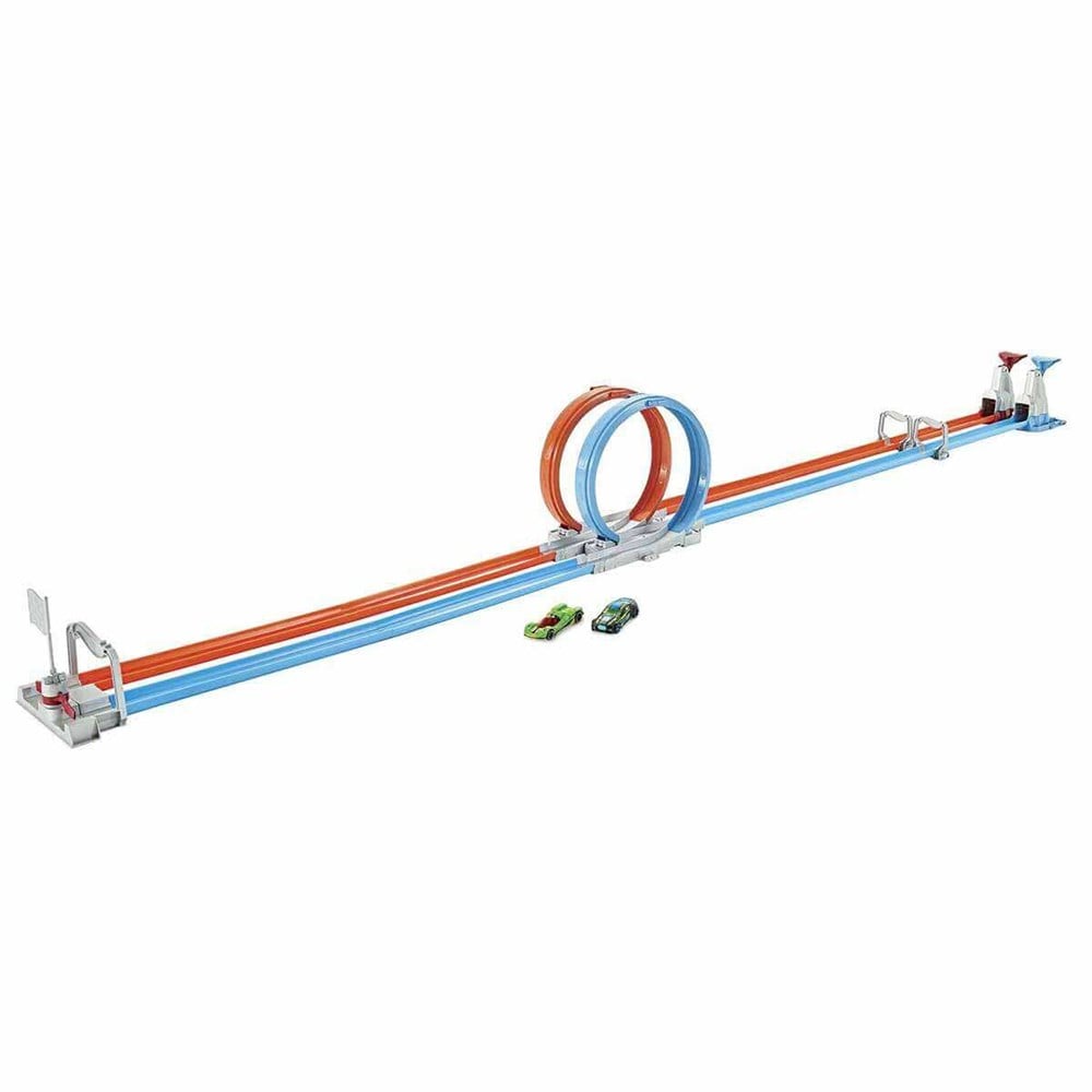 Hot Wheels Çift Çemberde Depar Pist Seti GFH85 Hot Wheels GFH85