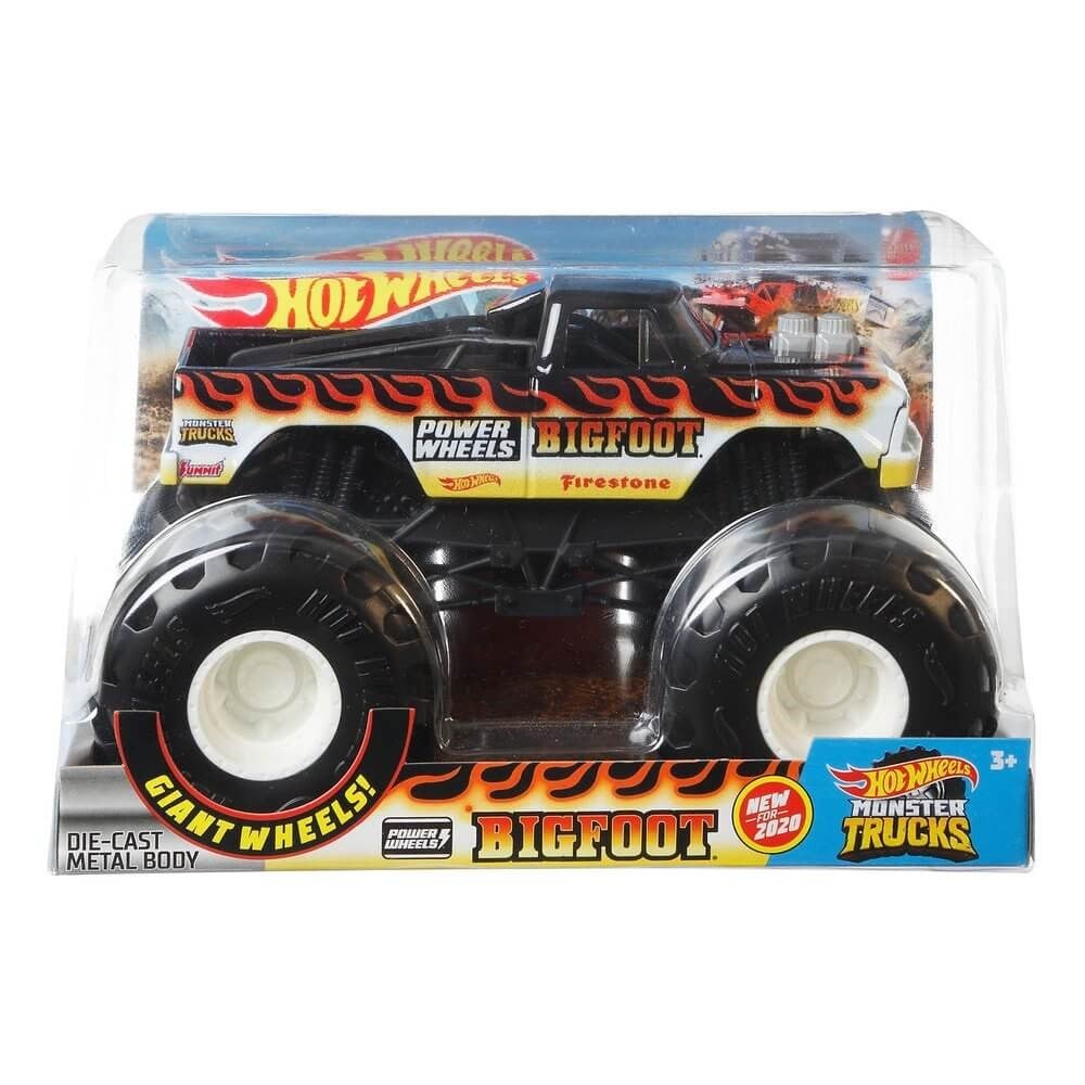 Hot Wheels Monster Trucks 1:24 Arabalar Fyj83-Gjg82 Hot Wheels GJG82