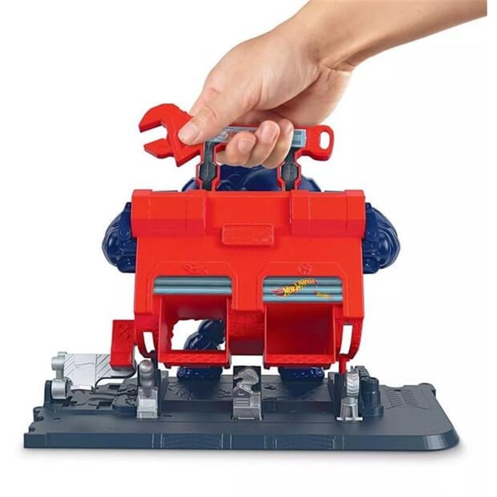 Hot Wheels Şehir Macerası Oyun Setleri Gorilin Garaj Saldırısı FNB05-GJK89 Hot Wheels GJK89