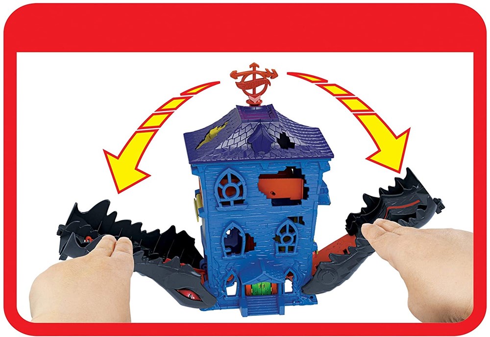 Hot Wheels Şehirde Yaratık Macerası Timsah Yuvası FNB05-GJK91 Hot Wheels GJK91