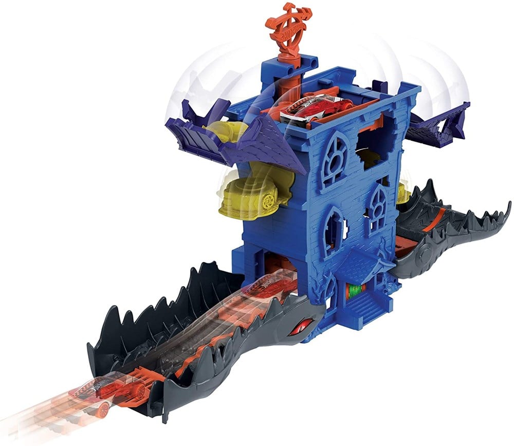 Hot Wheels Şehirde Yaratık Macerası Timsah Yuvası FNB05-GJK91 Hot Wheels GJK91