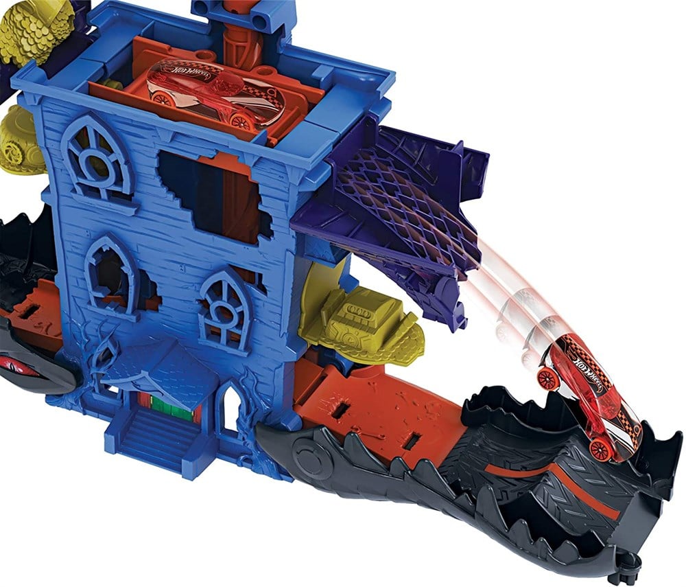 Hot Wheels Şehirde Yaratık Macerası Timsah Yuvası FNB05-GJK91 Hot Wheels GJK91