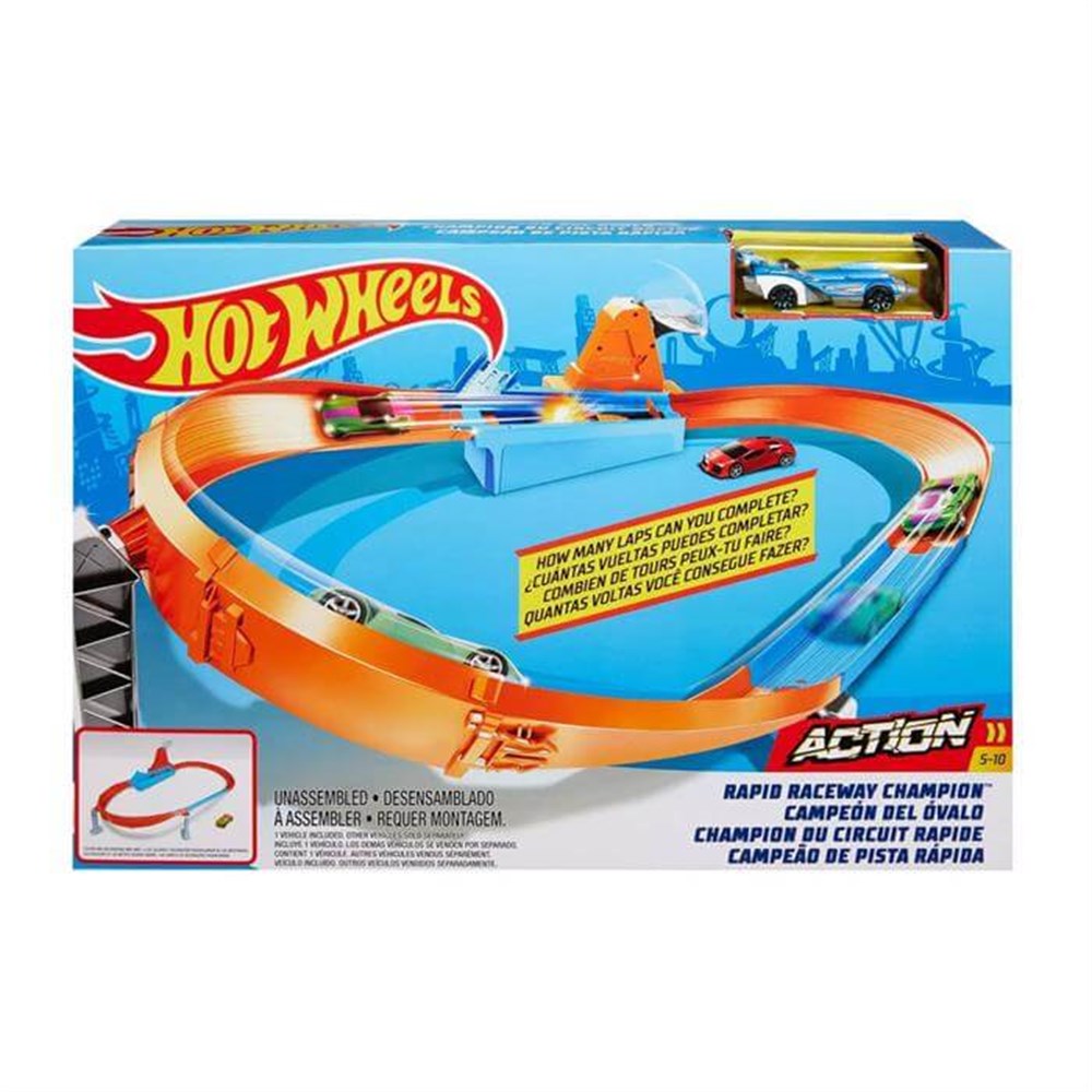 Hot Wheels Şampiyonluk Parkuru Yarış Seti Gbf81-Gjm75 Hot Wheels GJM75