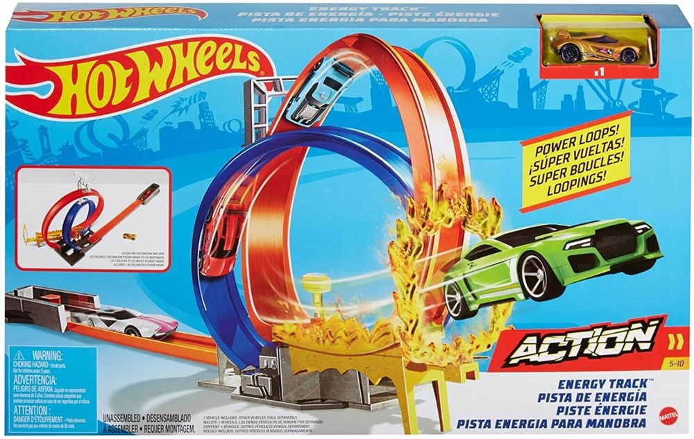 Hot Wheels Enerji Pisti Yarış Seti GND92 Hot Wheels GND92
