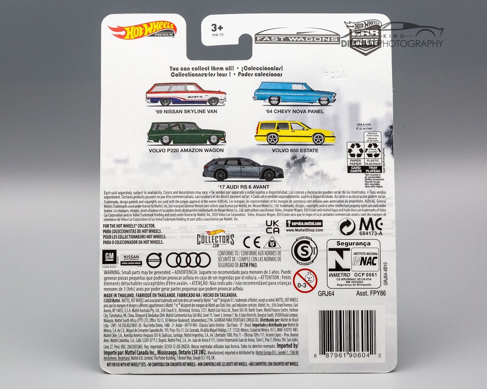Hot Wheels Car Culture Premium Arabalar Volvo P220 Amazon Estate FPY86-GRJ64 Hot Wheels GRJ64