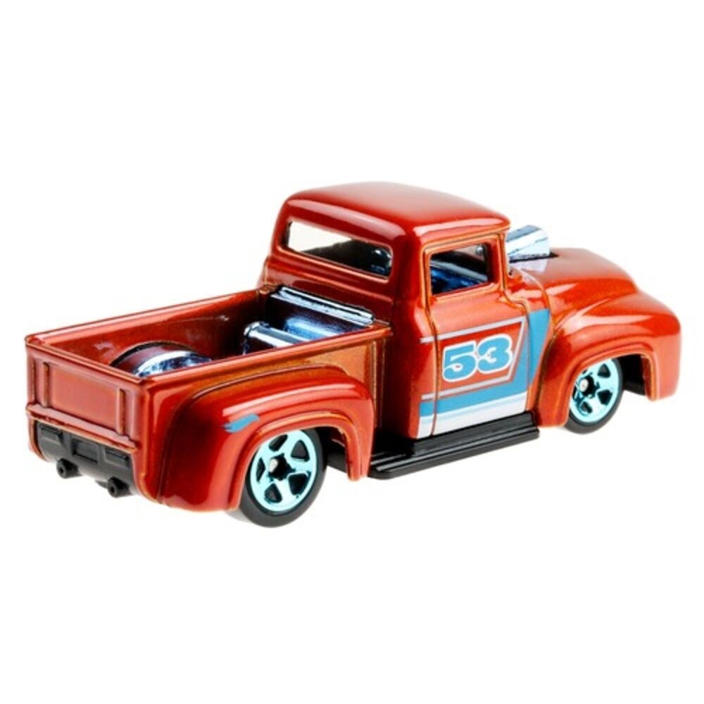 Hot Wheels Mavi ve Parlak Arabalar Custom 56 Ford Truck Grr37 Hot Wheels GRR37