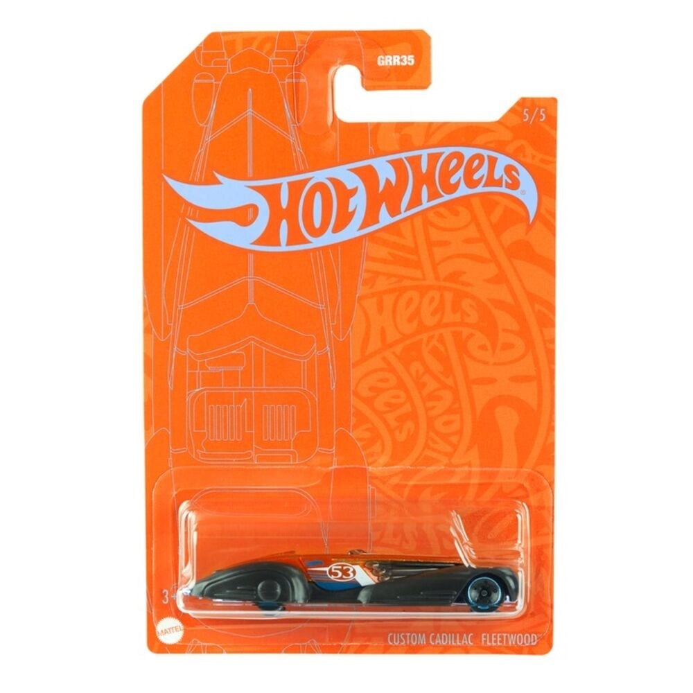 Hot Wheels Mavi ve Parlak Arabalar Custom Cadillac Fleetwood Grr42 Hot Wheels GRR42