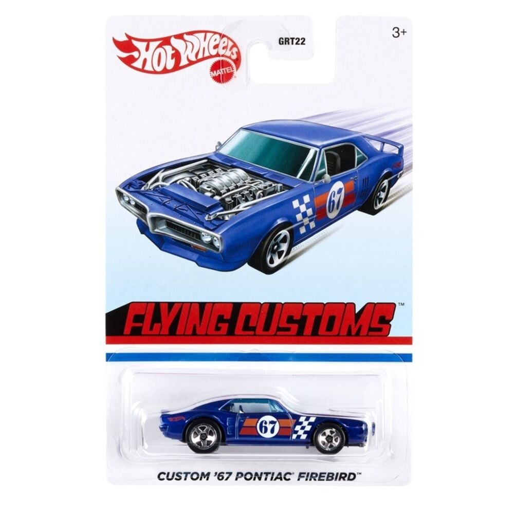 Hot Wheels Temalı Retro Arabalar Custom 67 Pontiac Firebird Grt26 Hot Wheels GRT26