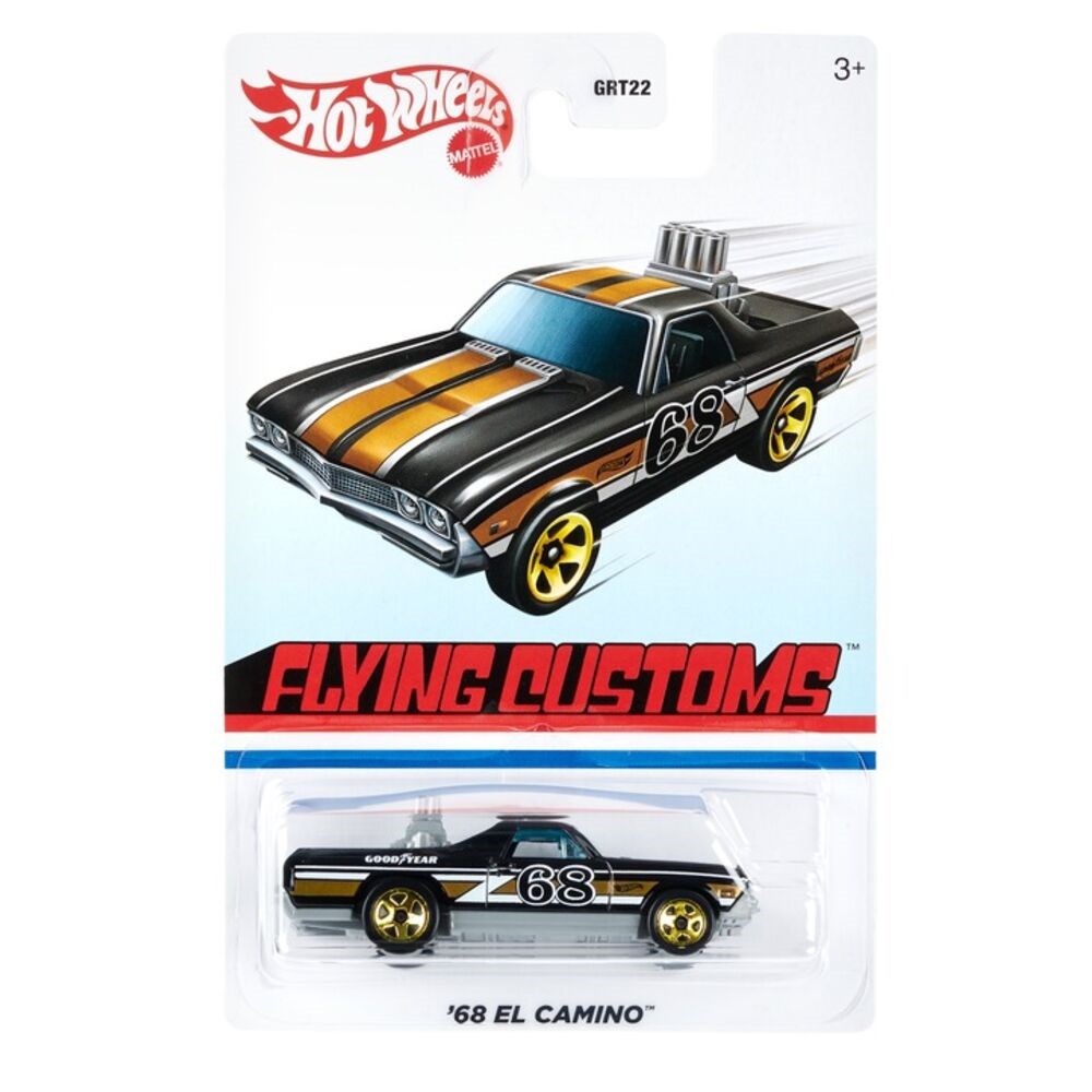 Hot Wheels Temalı Retro Arabalar 68 El Camino Grt27 Hot Wheels GRT27
