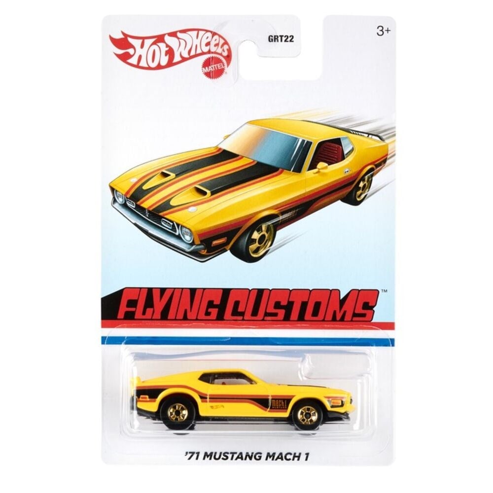 Hot Wheels Temalı Retro Arabalar 71 Mustang Mach Grt30 Hot Wheels GRT30