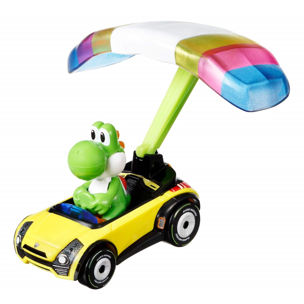 Hot Wheels Mario Kart Planorlu Araçlar Yoshi GVD30-GVD32 Hot Wheels GVD32