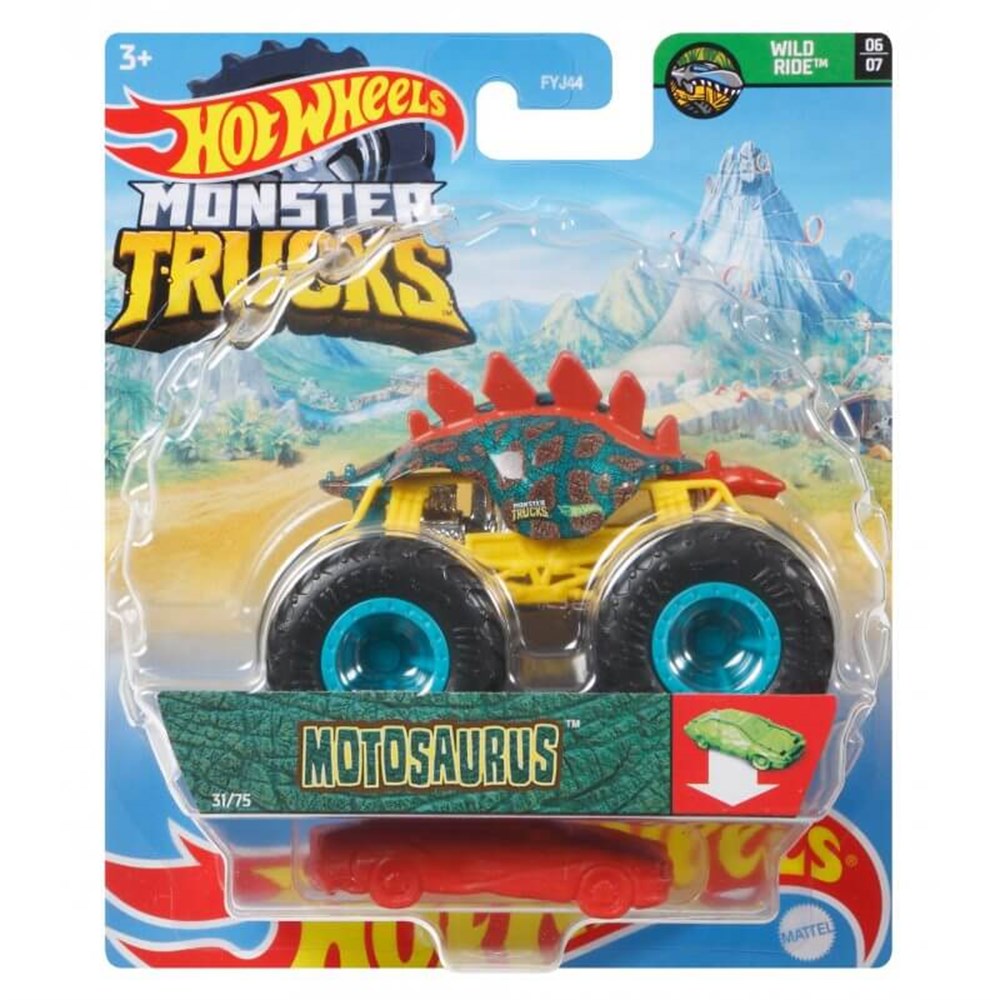 Hot Wheels Monster Trucks 1:64 Arabalar Motosaurus FYJ44-GWK17 Hot Wheels GWK17