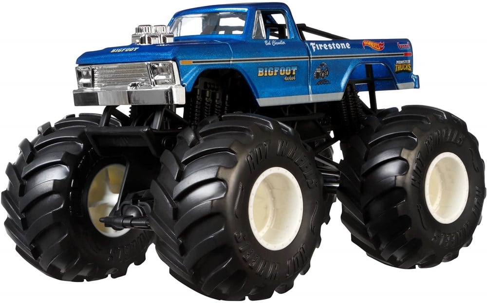Hot Wheels Monster Trucks 1:24 Arabalar Bigfoot 4x4x4 FYJ83-GWL11 Hot Wheels GWL11