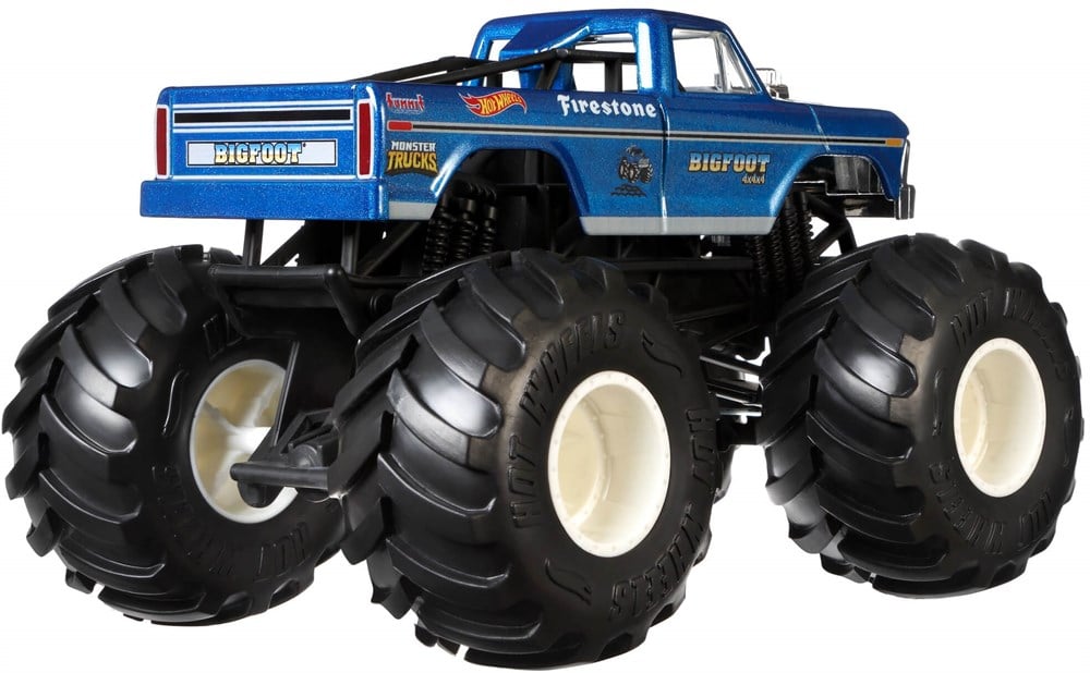 Hot Wheels Monster Trucks 1:24 Arabalar Bigfoot 4x4x4 FYJ83-GWL11 Hot Wheels GWL11