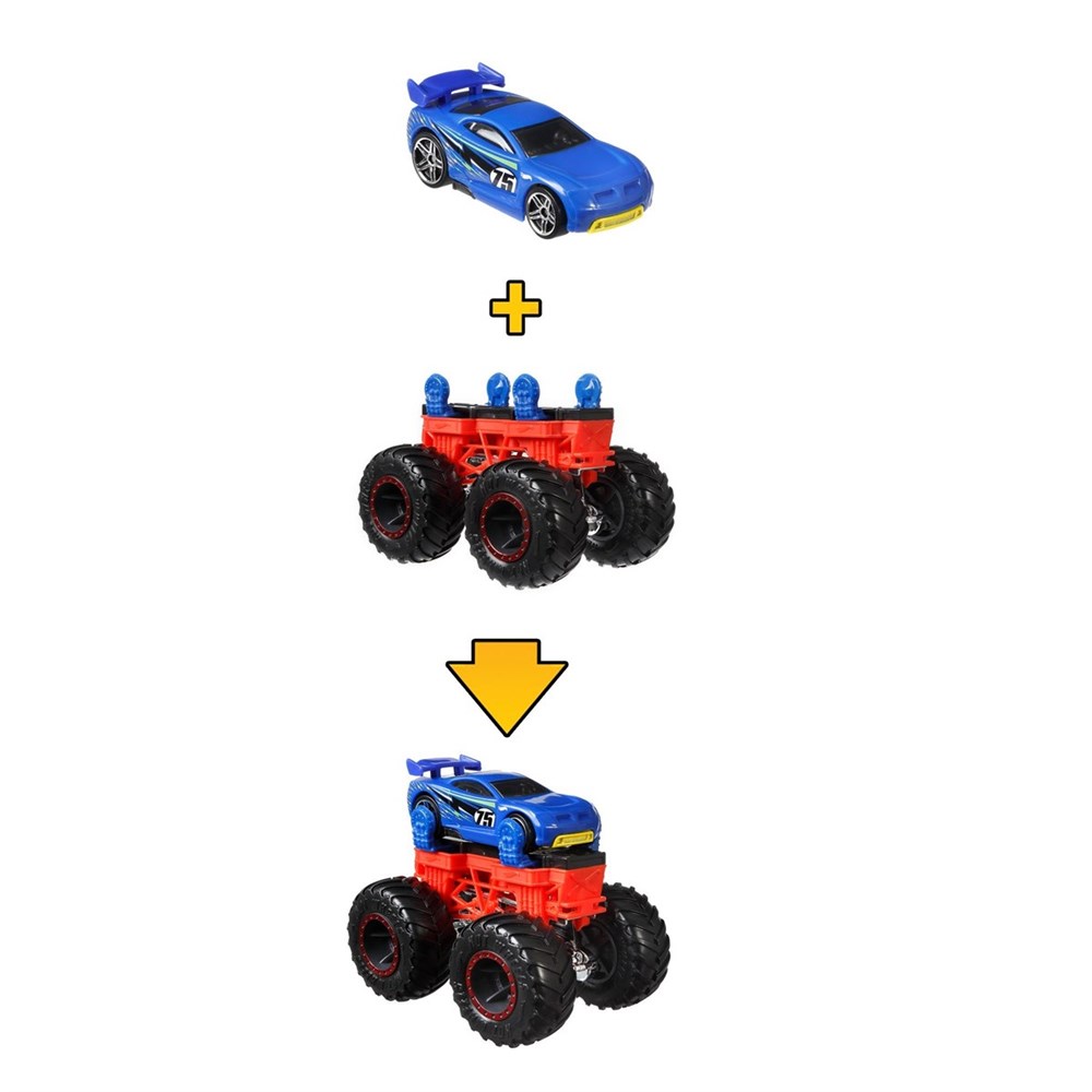 Hot Wheels Monster Trucks Dev Tekerlek Ustası Serisi Bone Scorpedo GWW13-GWW14 Hot Wheels GWW14