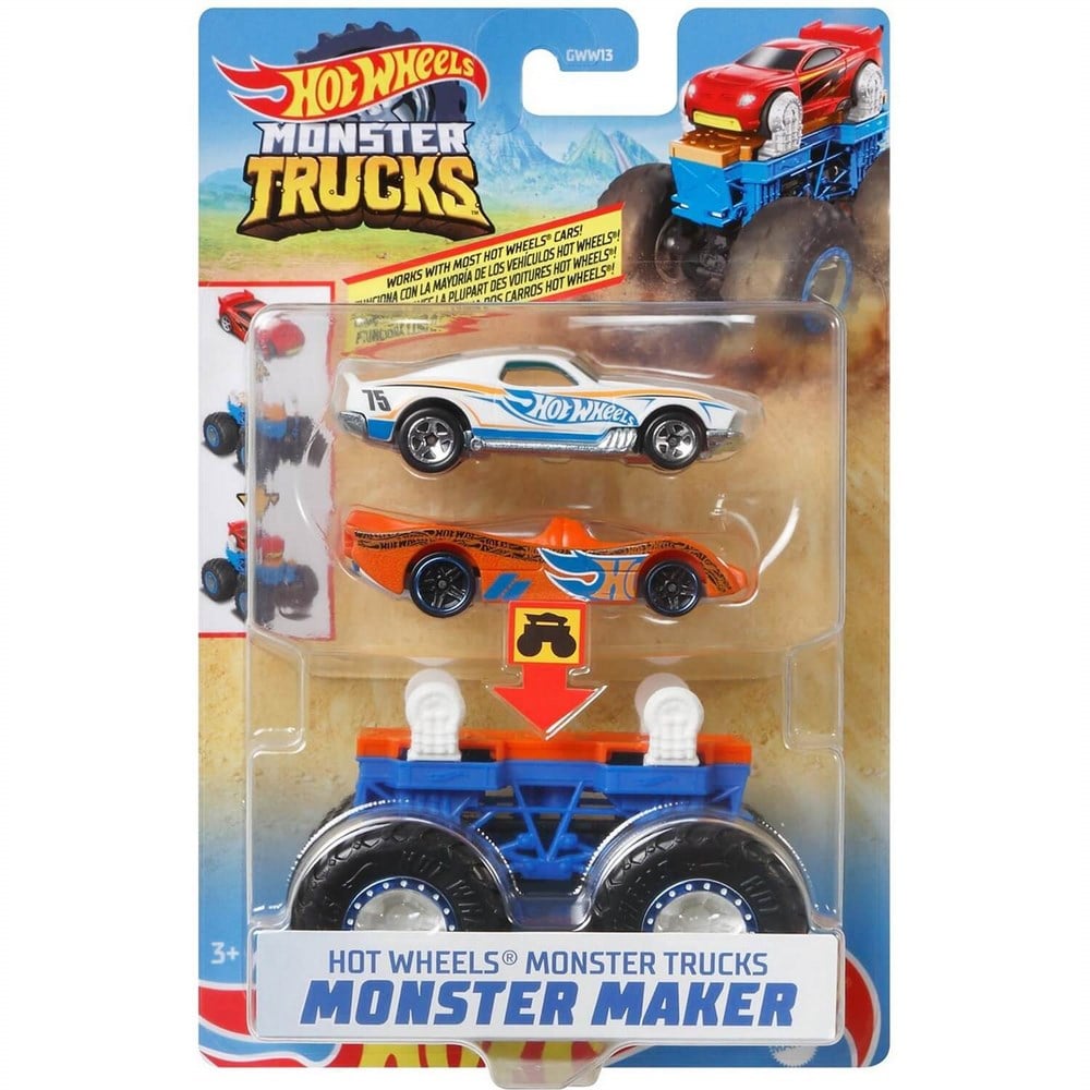Hot Wheels Monster Trucks Dev Tekerlek Ustası GWW13-GWW20 Hot Wheels GWW20