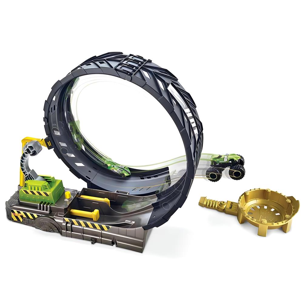 Hot Wheels Monster Trucks Çemberde Yarış Seti HBH70 Hot Wheels HBH70