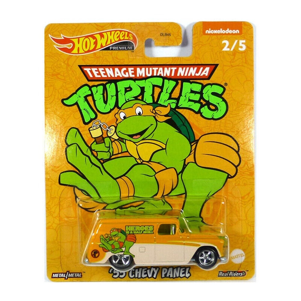 Hot Wheels Ninja Turtles Premium Arabalar 55 Chevy Panel DLB45-HCN88 Hot Wheels HCN88